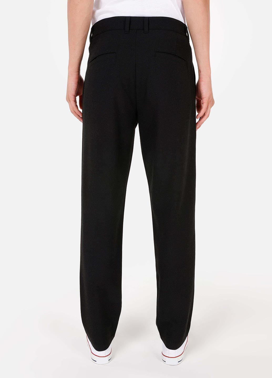 Черные демисезонные прямые джинсы Colin's