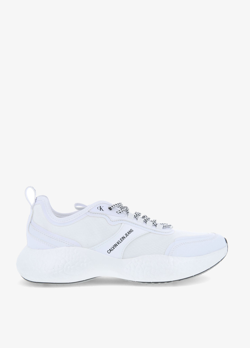Білі всесезон кросівки Calvin Klein LACEUP PU-NY
