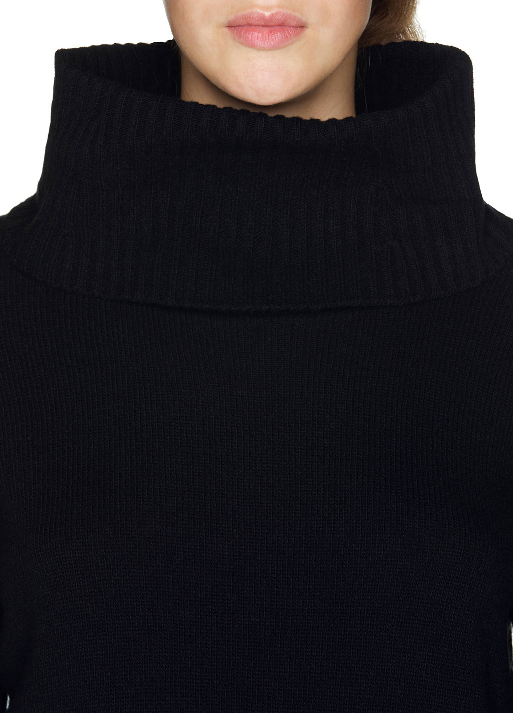 Черный демисезонный свитер United Colors of Benetton