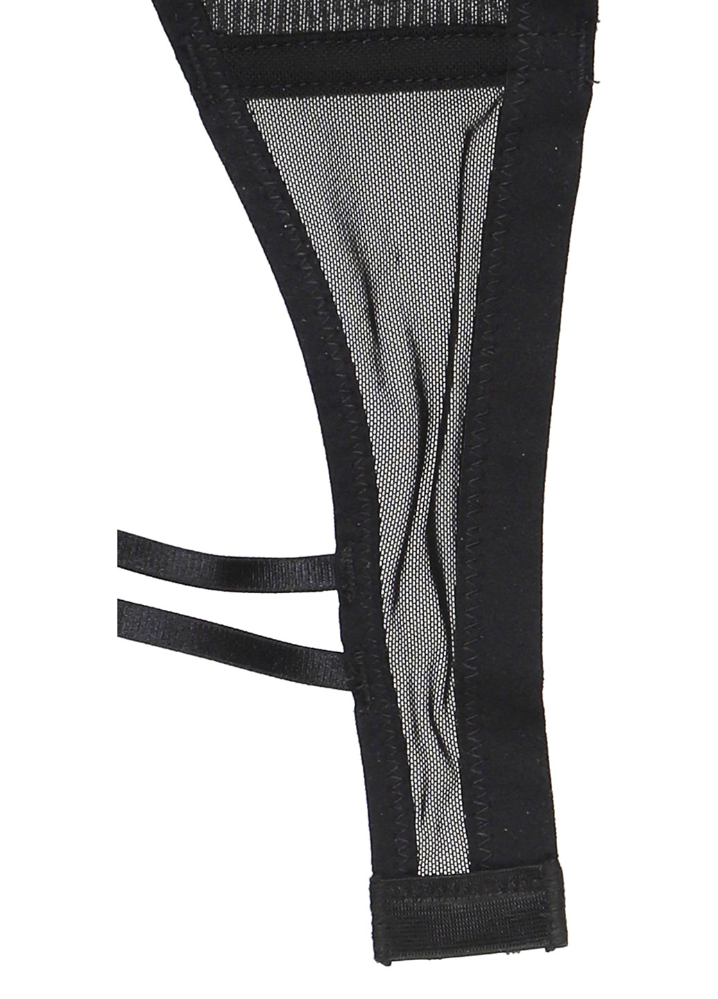 Чёрный бюстгальтер Lascana с косточками полиамид