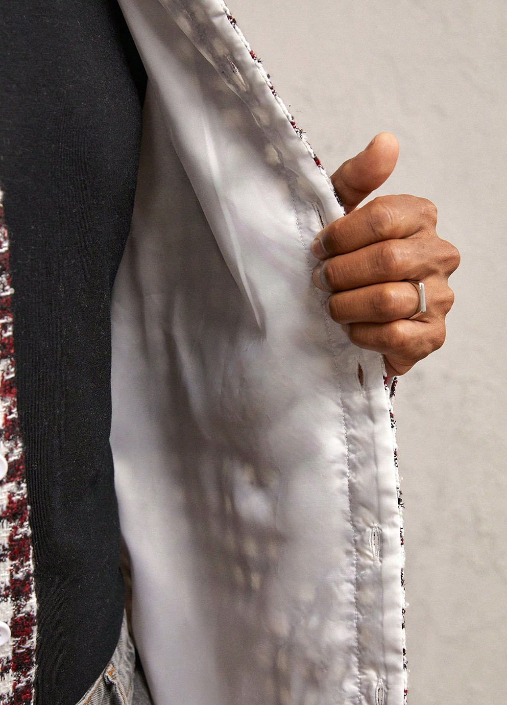 Бомбер SHEIN на гудзиках (364846590)