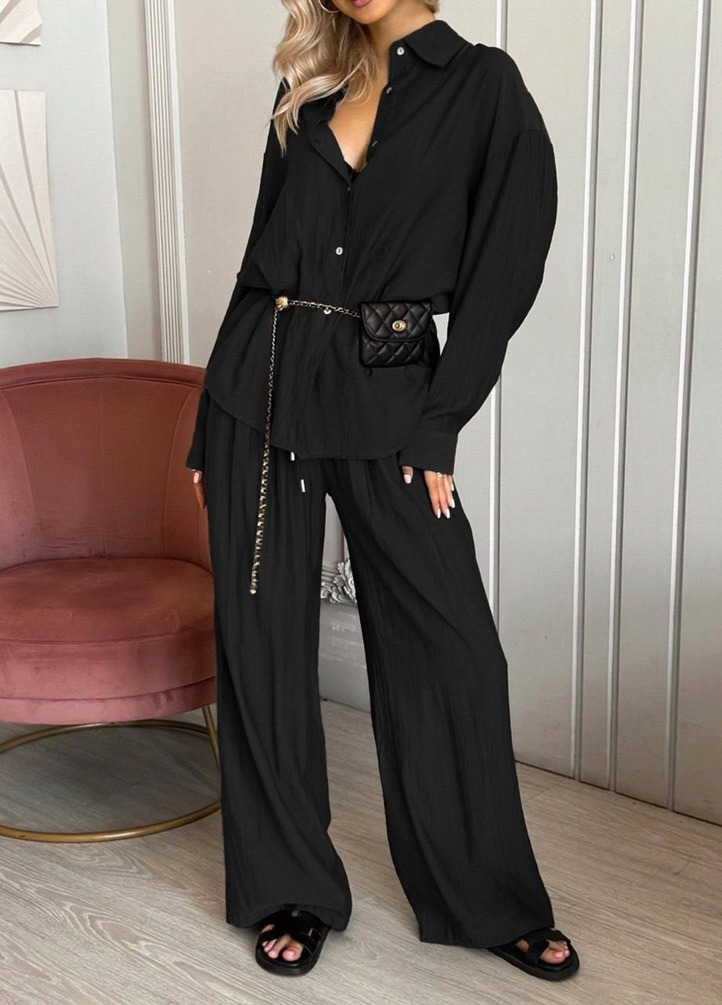 Костюм (рубашка, брюки) Fashion (353830822)