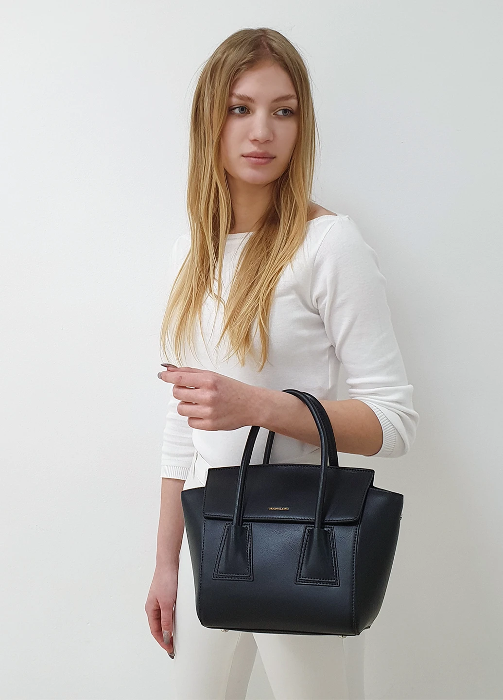 Сумка жесткая средняя повседневная кожаная 6695 Fashion Сумка (225899830)