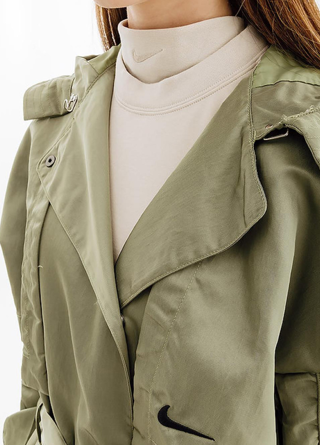 Плащ FB4521-386 Nike тренчкот на пуговицах демисезон (318311364)