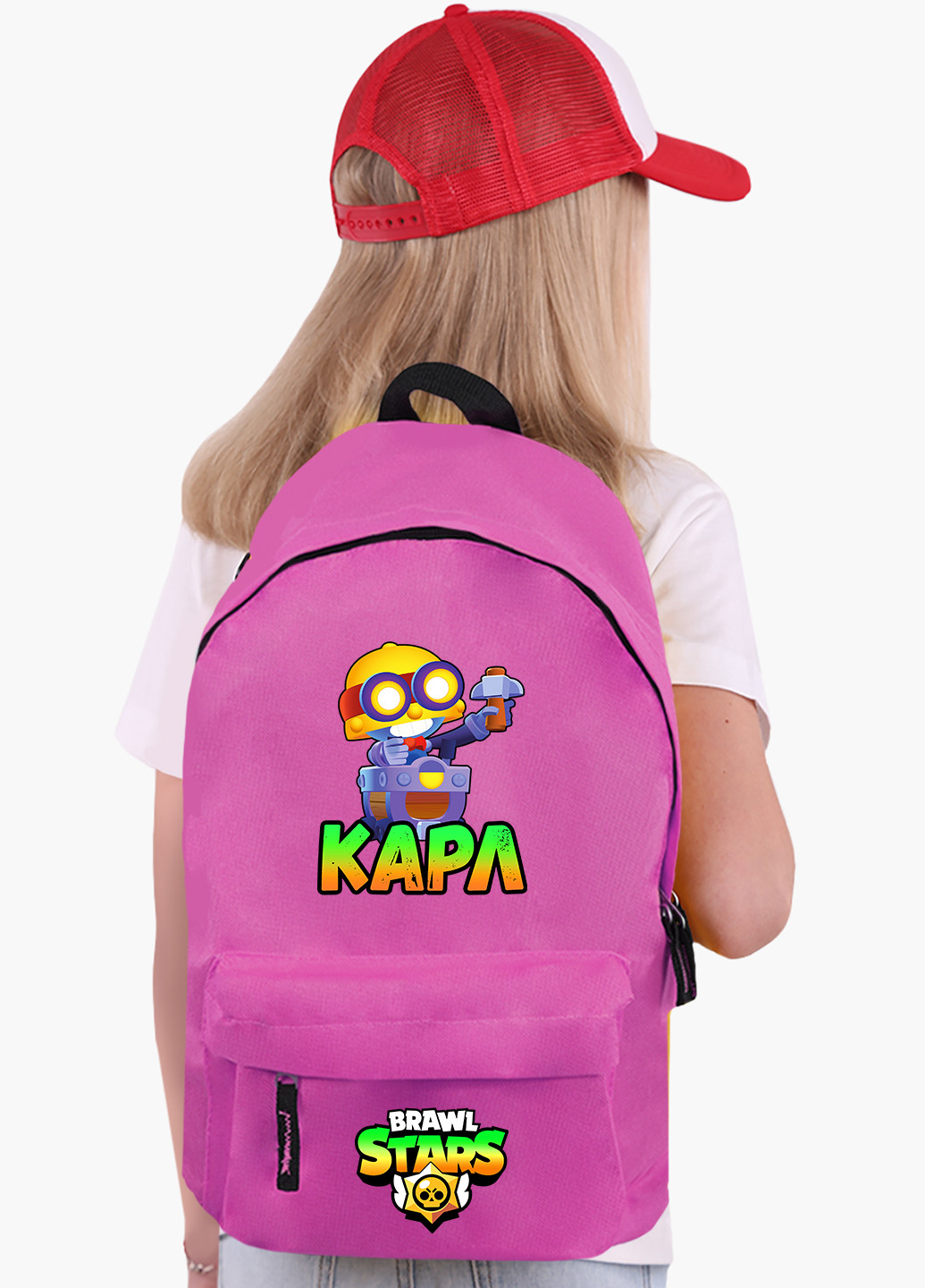 Детский рюкзак Шахтар Карл Бравл Старс (Carl Brawl Stars) (9263-1026) MobiPrint (217363777)
