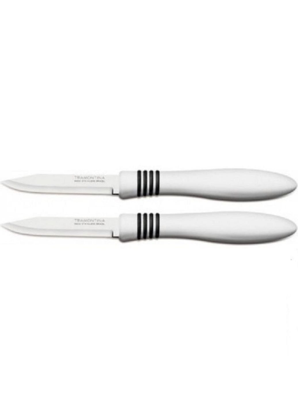 Набір ножів COR & COR для овочів 2шт 76 мм White (23461/283) Tramontina білий,