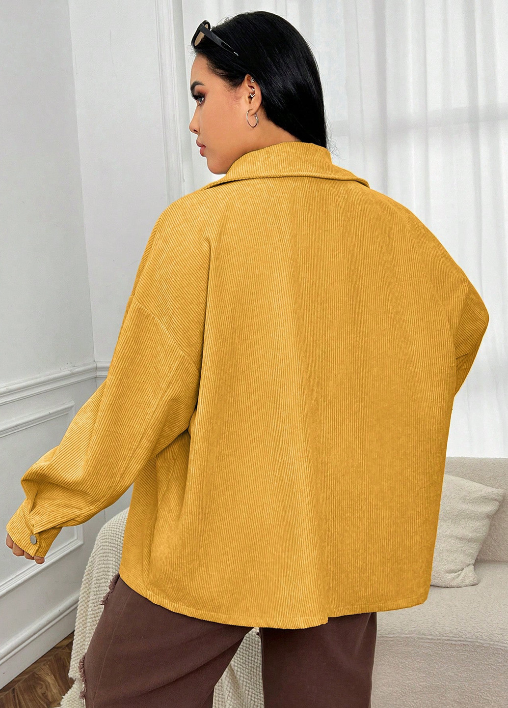 Куртка-сорочка SHEIN (340108937)