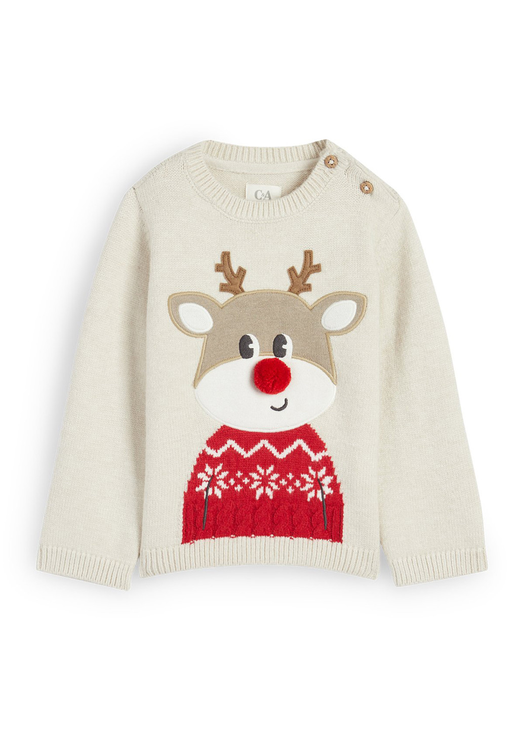 Бежевый демисезонный джемпер джемпер C&A