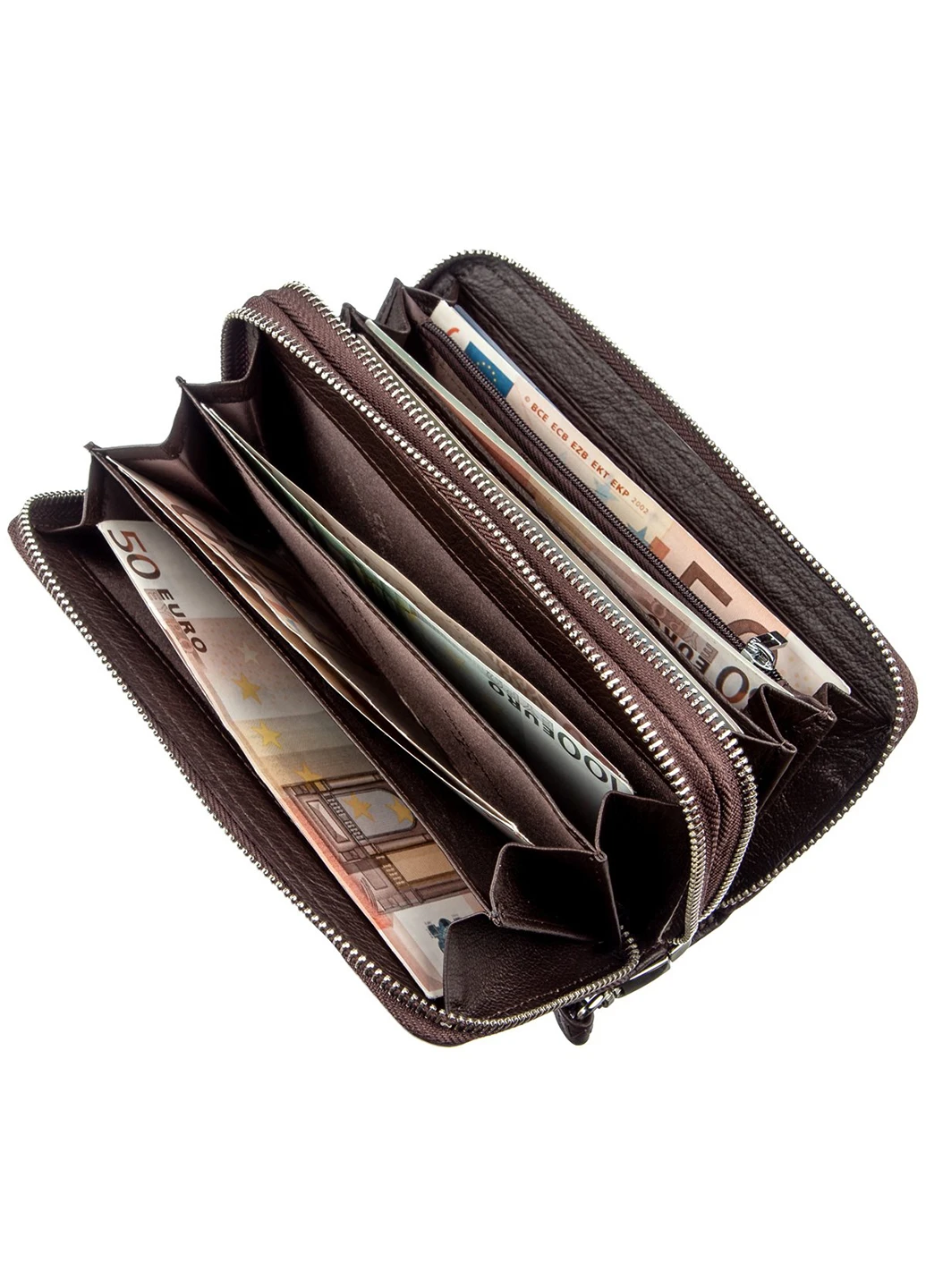 Женский кожаный кошелек-клатч 9х18,5х4 см st leather (252132195)