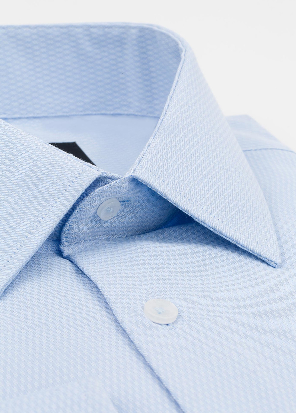 Голубой кэжуал рубашка с геометрическим узором Pako Lorente с длинным рукавом