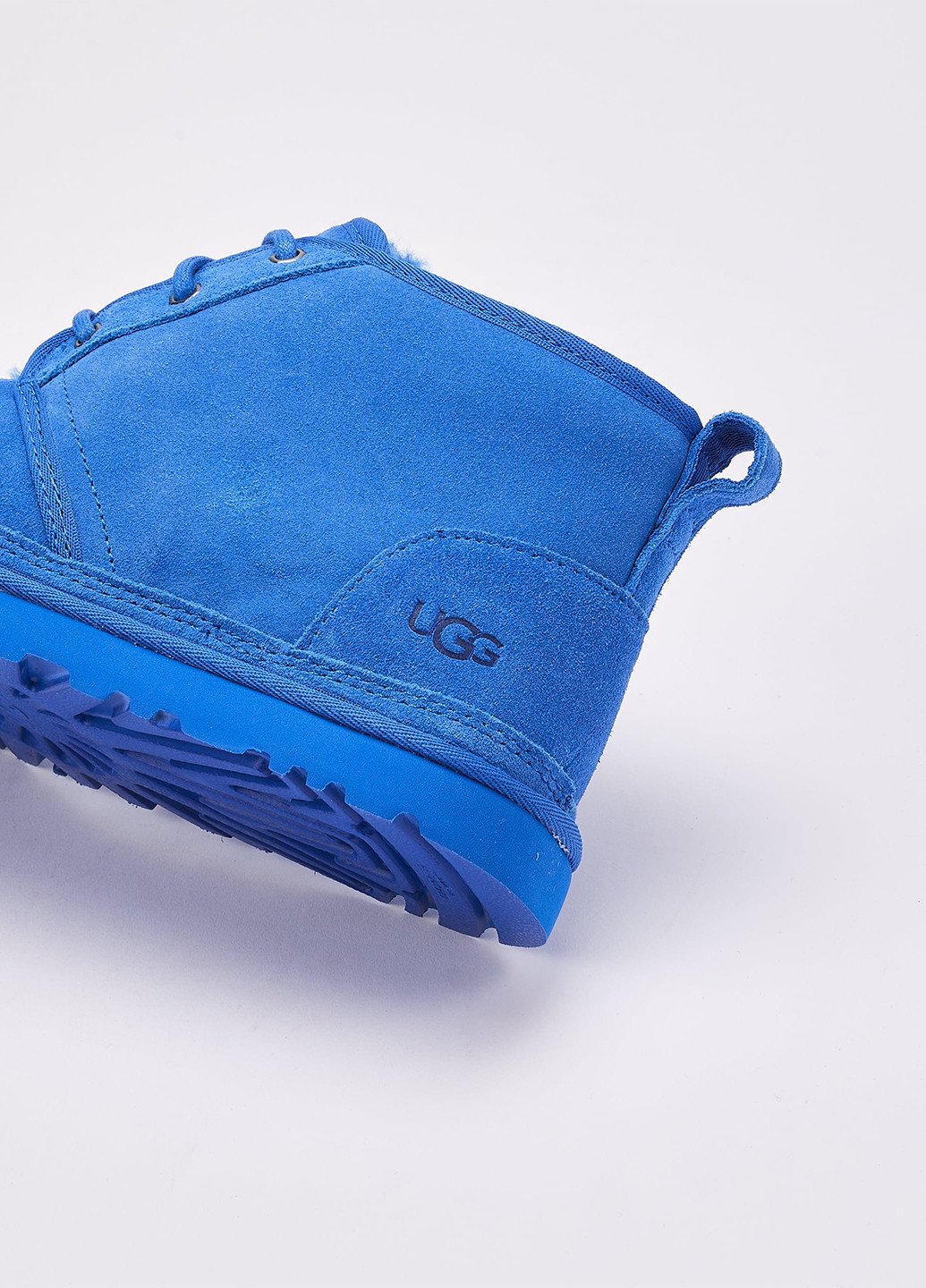 Синие зимние ботинки UGG