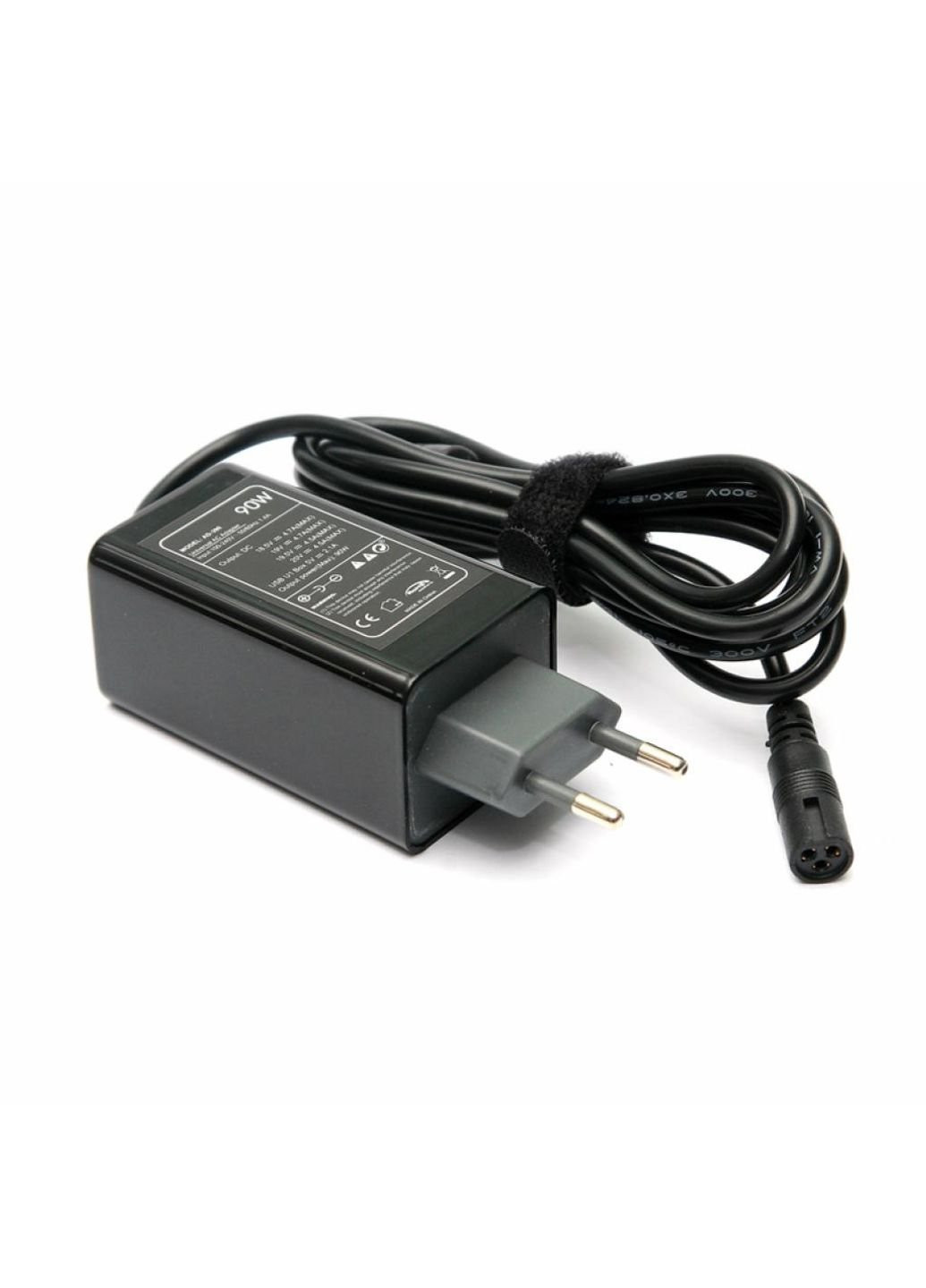 Джерело живлення до силового агрегату AD-390 220V, 90 Вт універсальний ноутбук (KD00MS0045) PowerPlant AD-390 220V, 90W Универсальный (250054256)