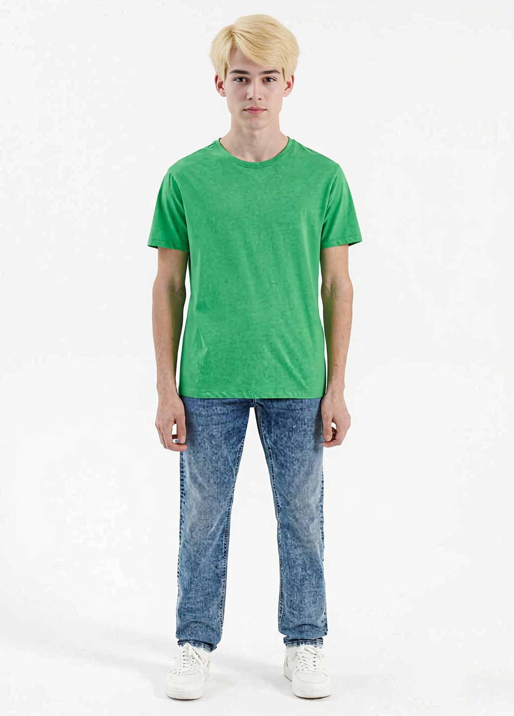 Светло-синие демисезонные слим джинсы House