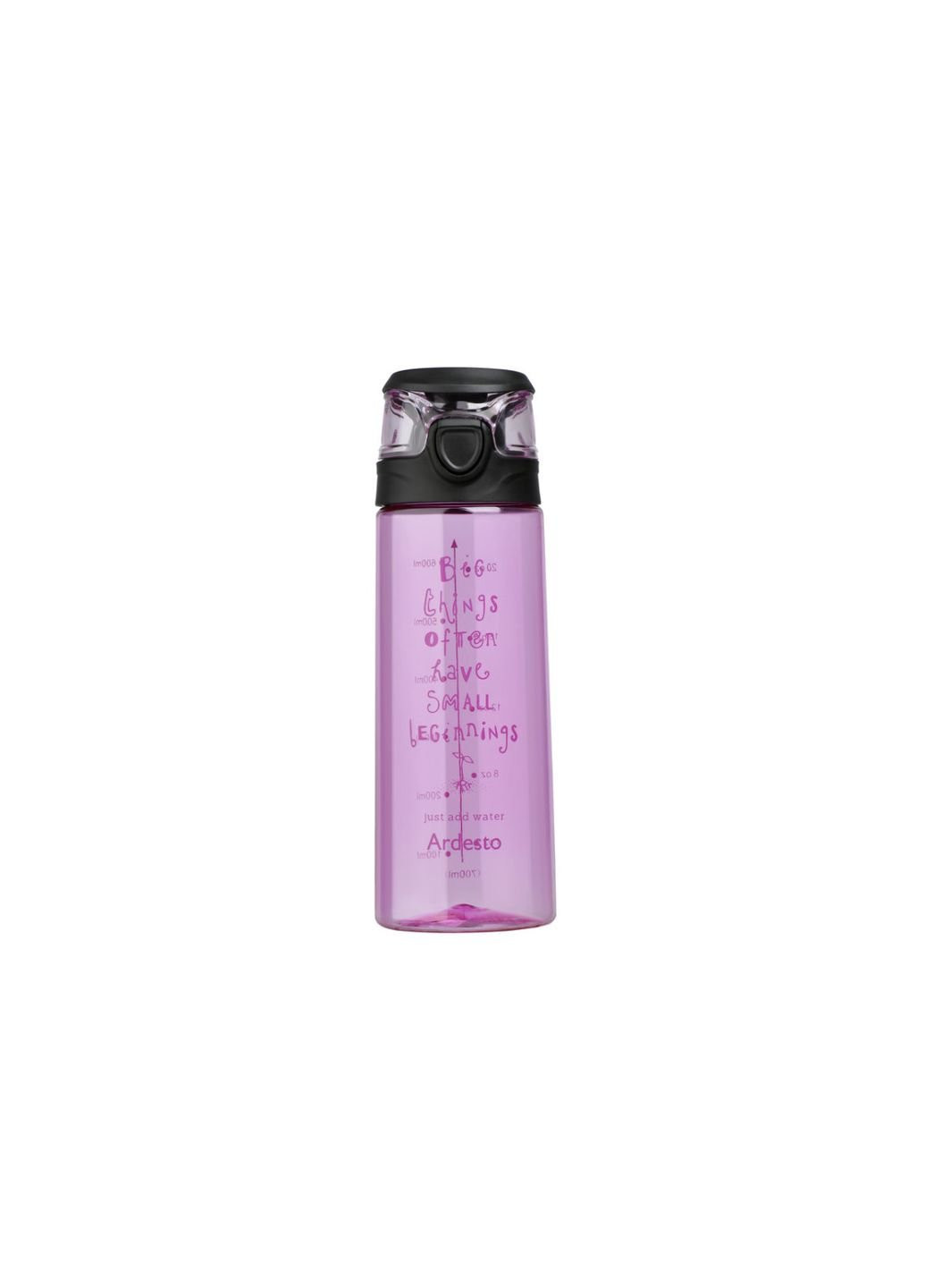 Бутылка для воды Big Тhings AR-2206-PR 700 мл розовая Ardesto (253783472)