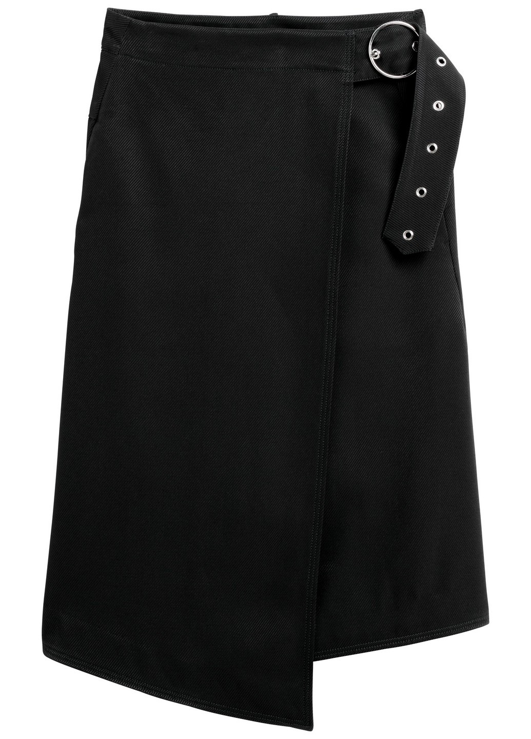 Черная юбка H&M Studio