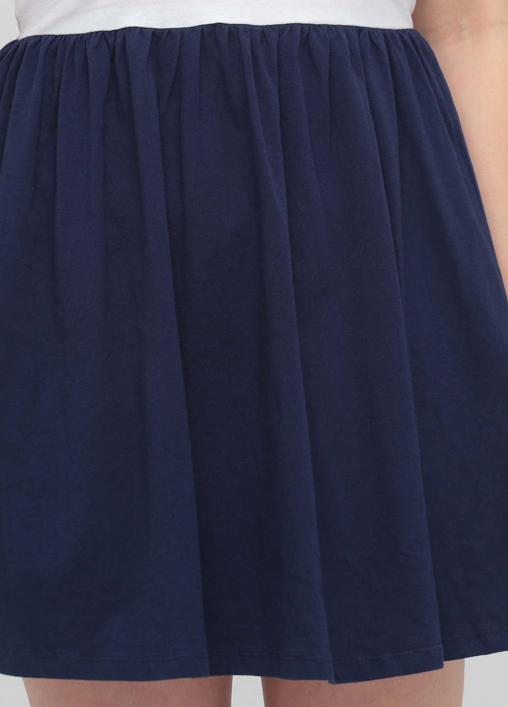 Темно-синее кэжуал платье Asos однотонное