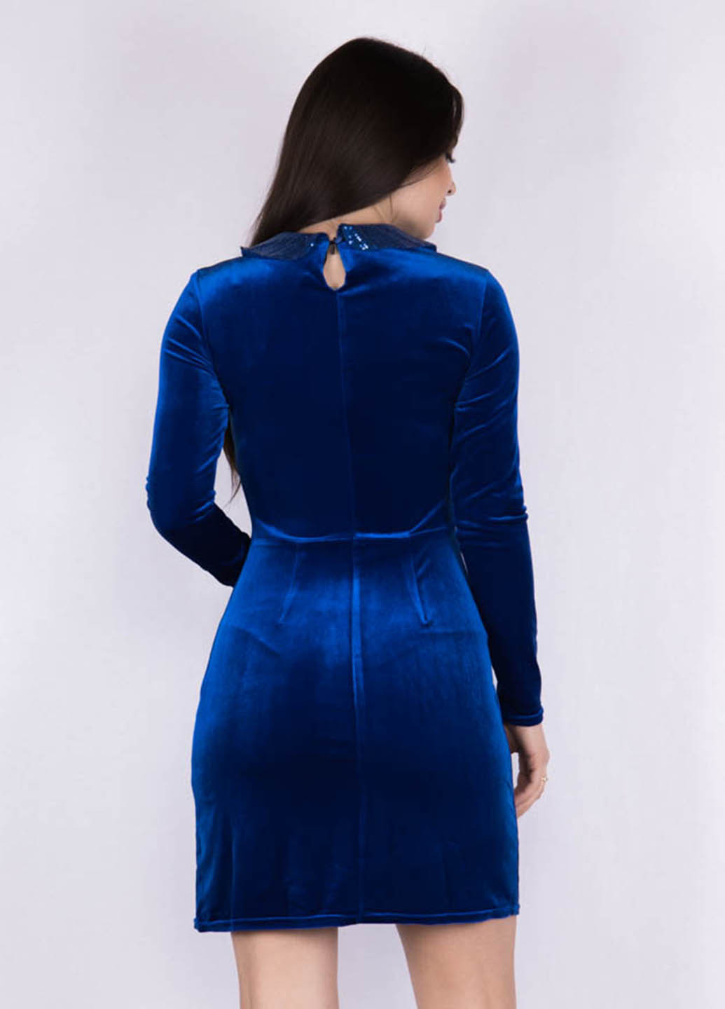 Синя кежуал сукня футляр Time of Style однотонна