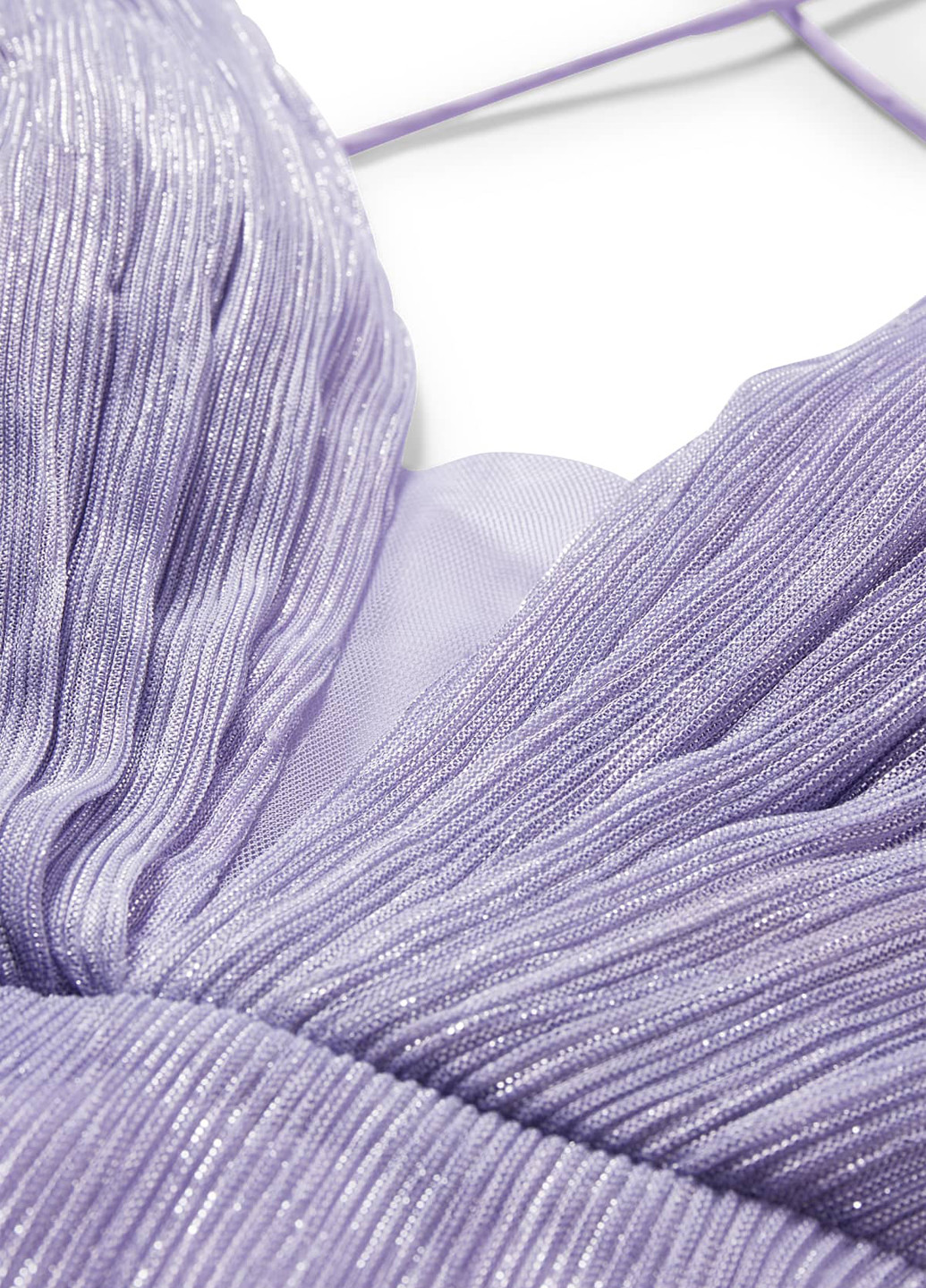 Сиреневое вечернее платье клеш, с открытой спиной C&A однотонное