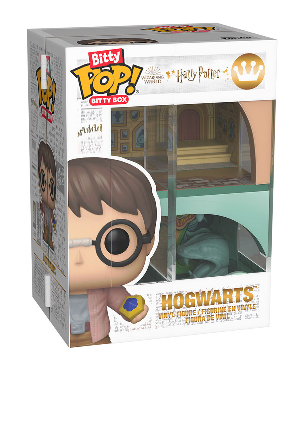 Игровой набор BITTY POP! Boxes серии "Гарри Поттер" - ХОГВАРТС Funko (341729393)