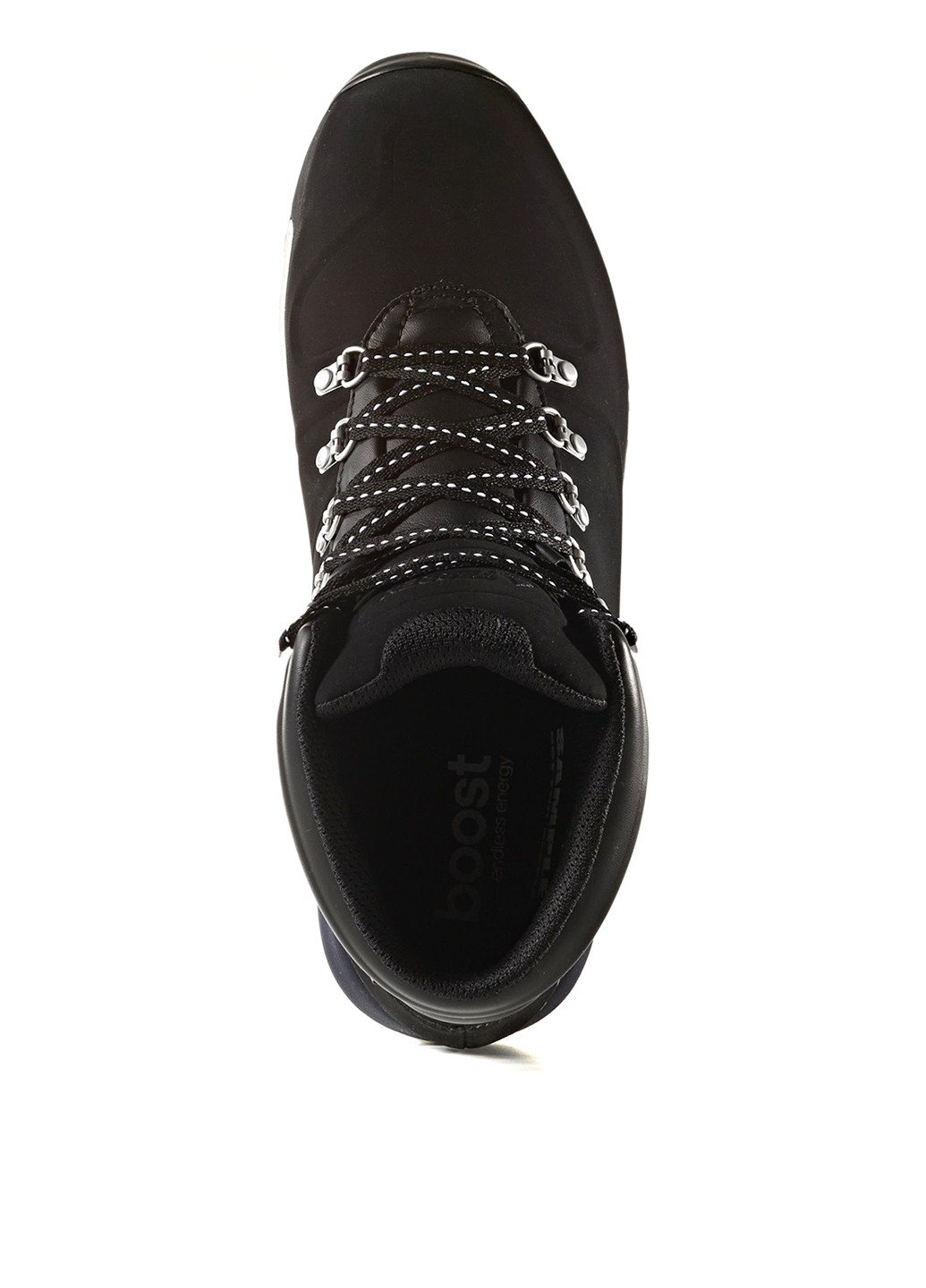 Черные зимние ботинки adidas