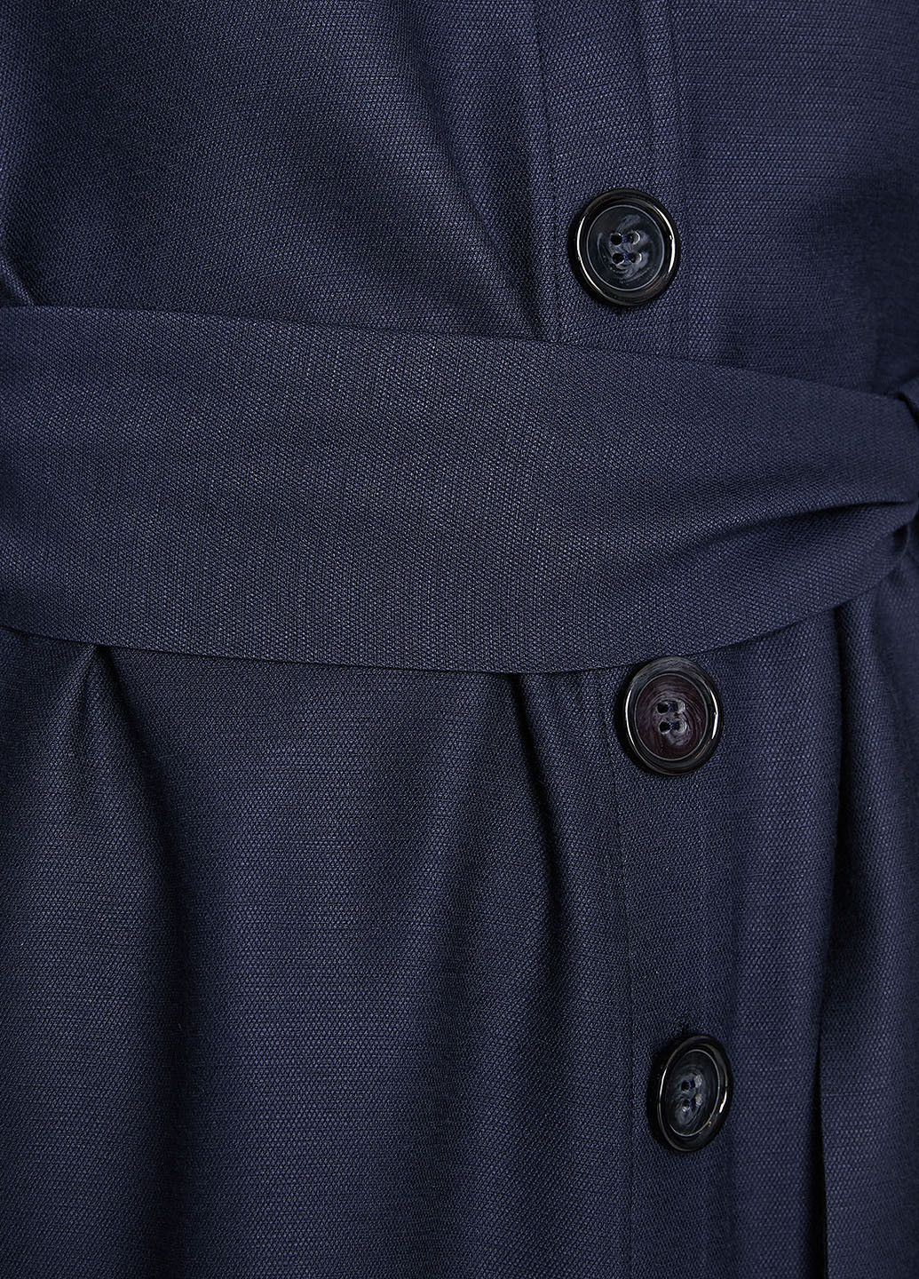 Темно-синее кэжуал платье KOTON однотонное