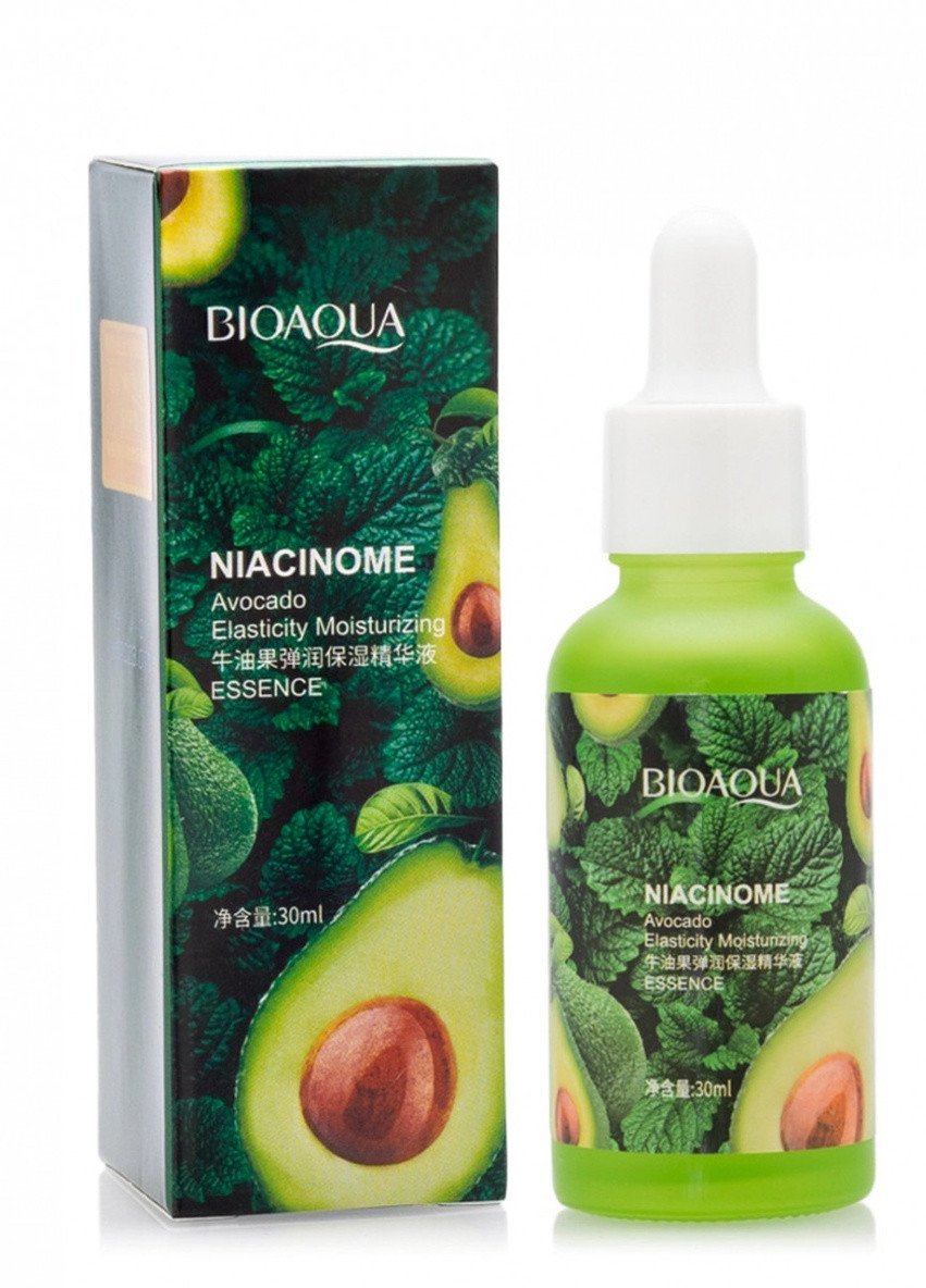 Поживна сироватка для обличчя Niacinome Avocado 30 мл Bioaqua (235327537)