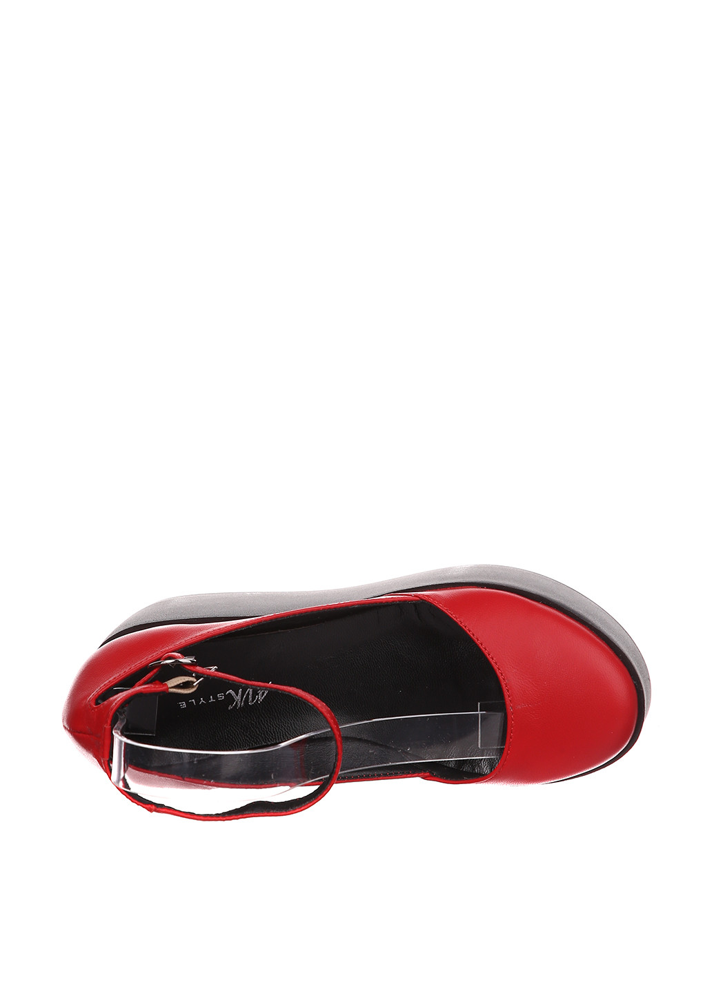 AVK Туфлі анкл страп червоний з натуральна шкіра, — демісезон (219303867)