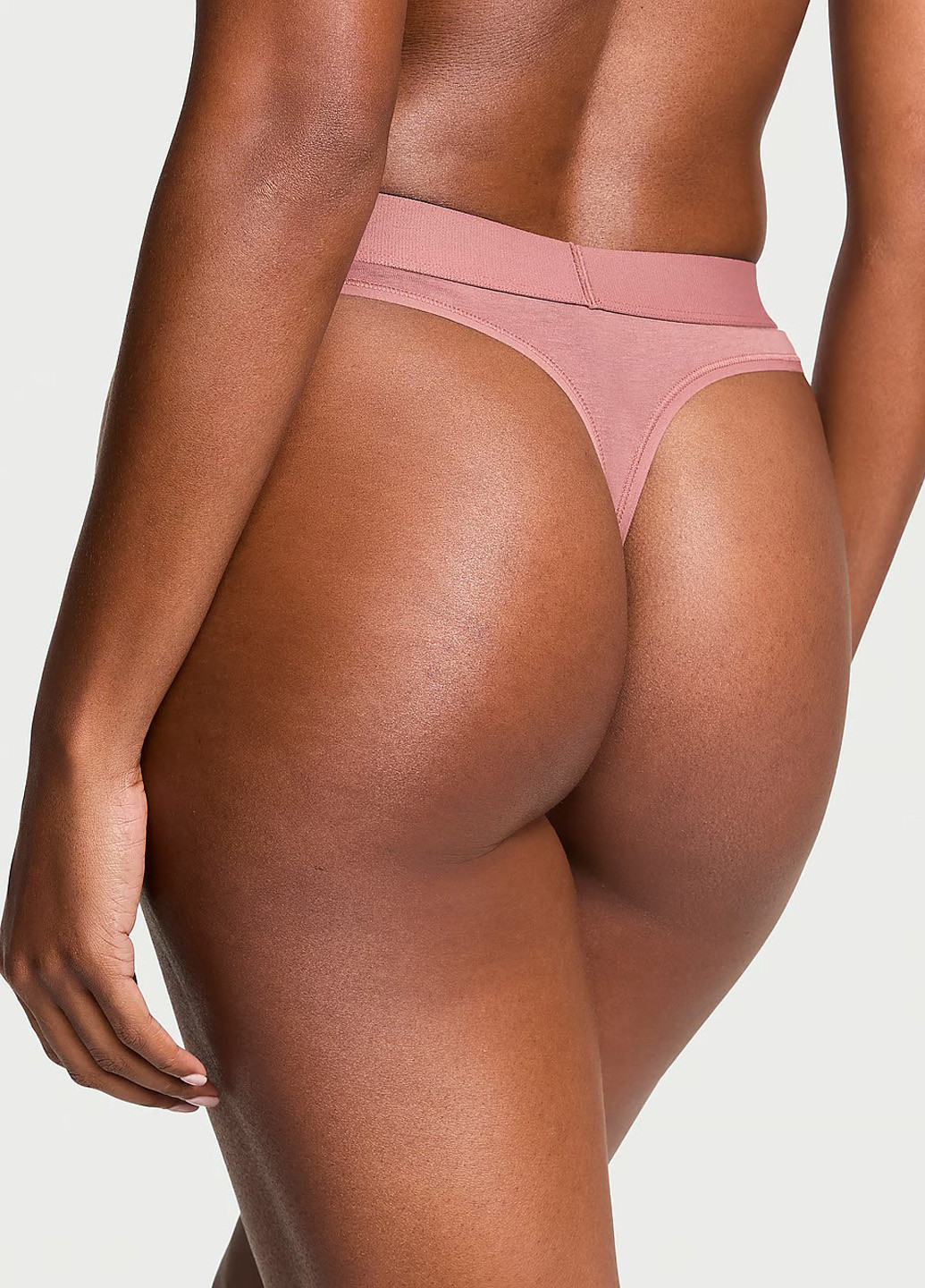 Розовый демисезонный комплект (бюстгальтер, трусики) Victoria's Secret