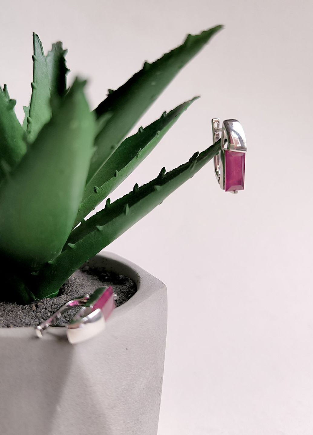 Сережки Silver Flame (317284641)