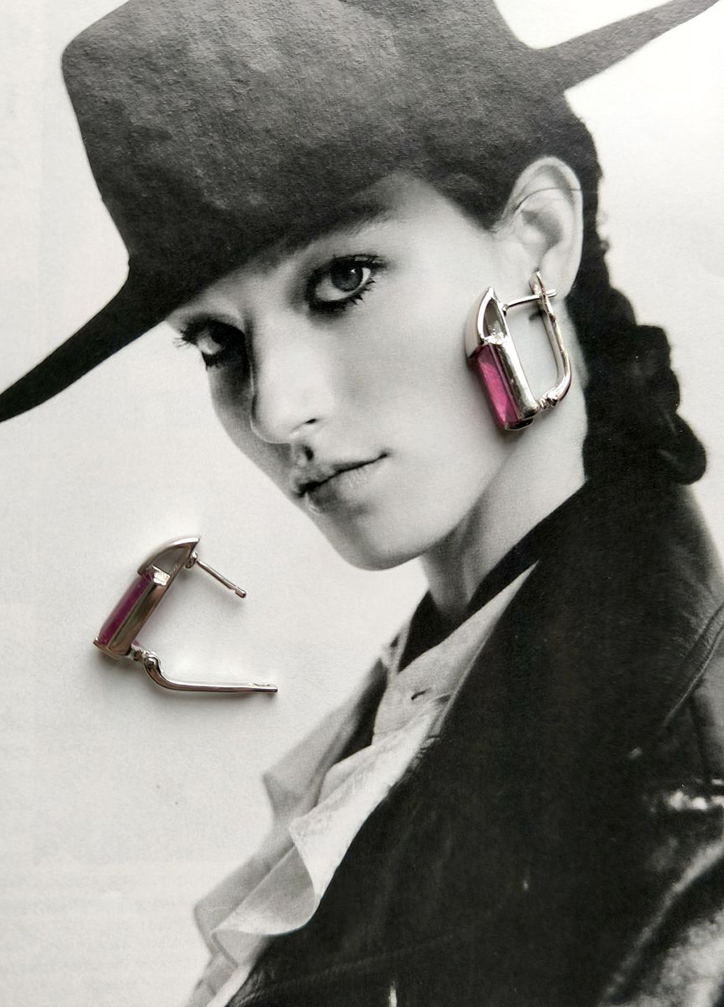 Сережки Silver Flame (317284641)