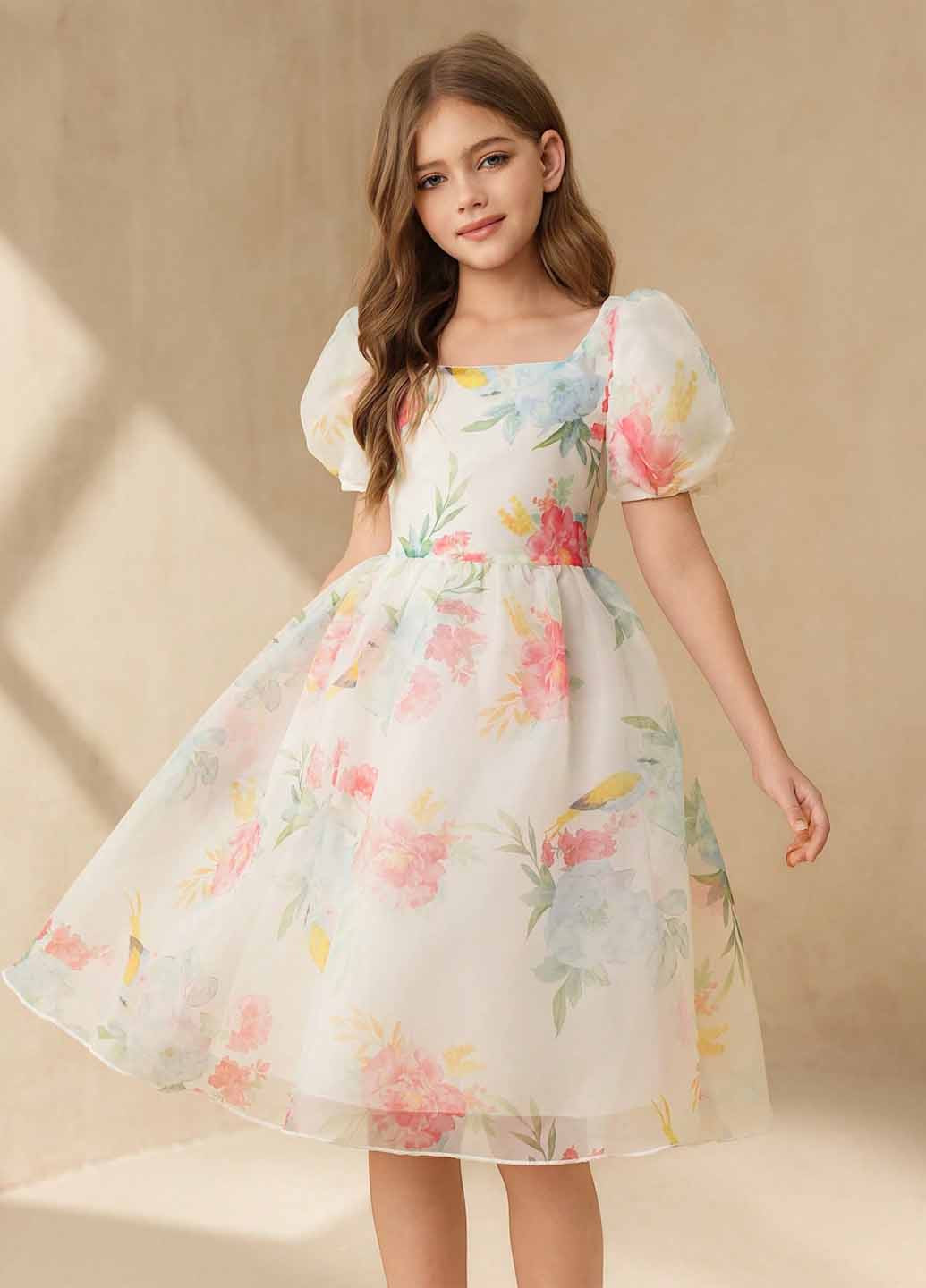 Біла сукня SHEIN (367748151)