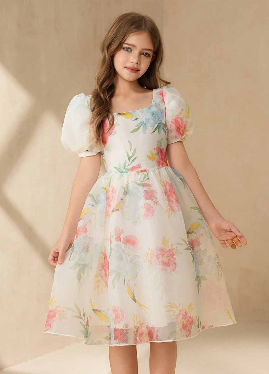 Біла сукня SHEIN (367748151)