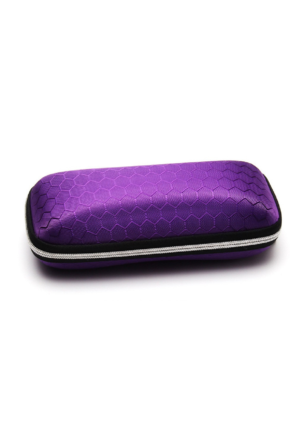 Футляр для очков A&Co. пенал геометрический фиолетовый текстиль