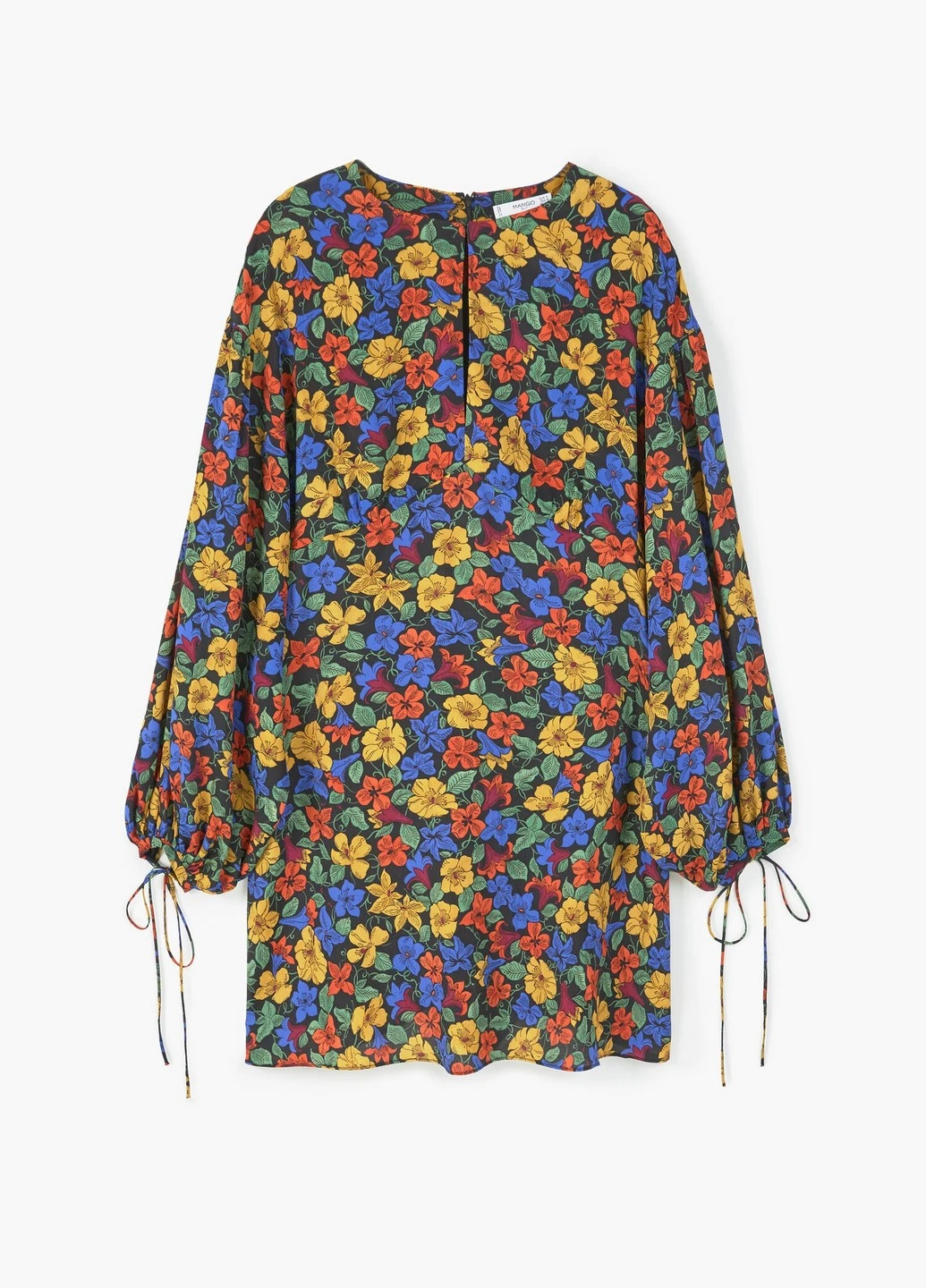 Черное кэжуал платье Mango