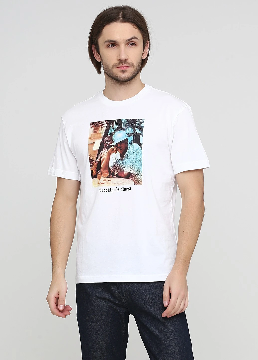 Біла футболка H&M
