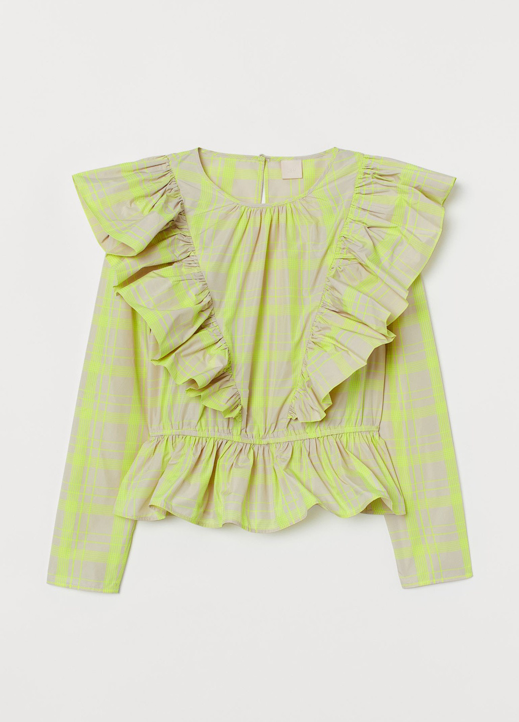 Бежевая блуза H&M