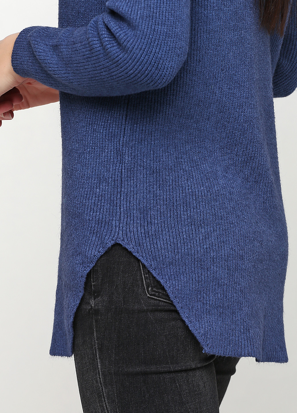 Синий демисезонный свитер Made in Italy