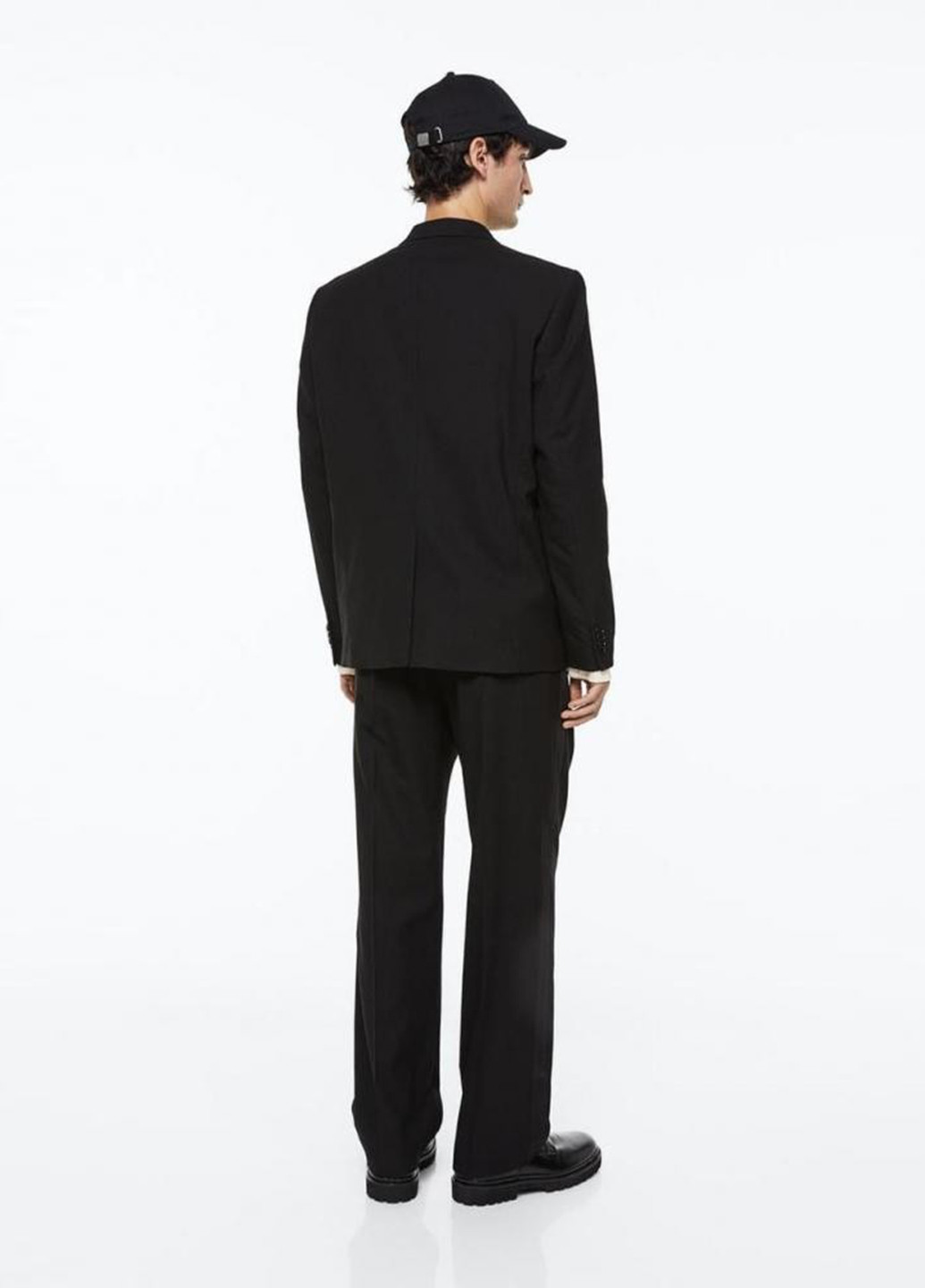 Черные кэжуал демисезонные чиносы брюки H&M