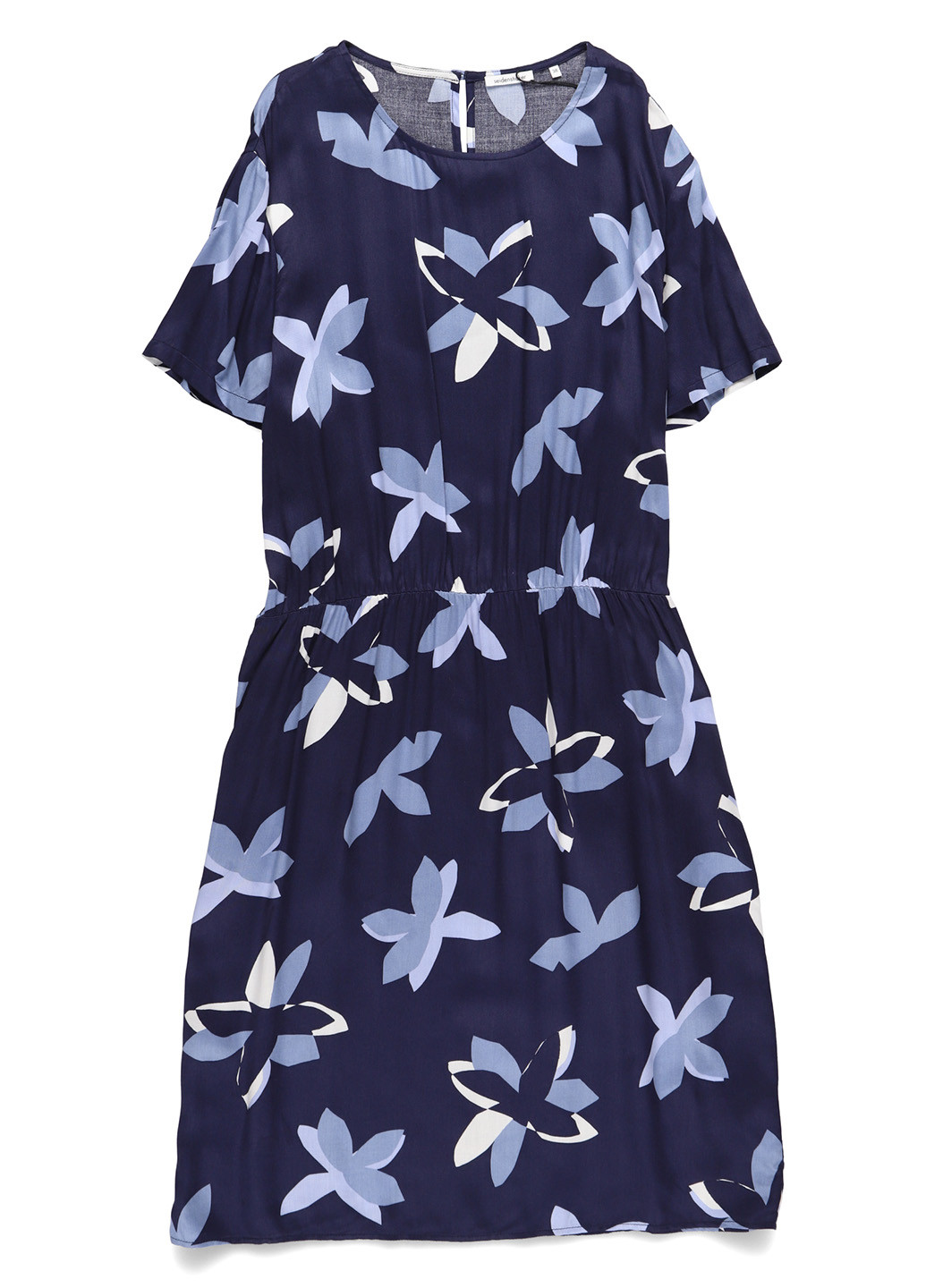 Синя кежуал сукня Seidensticker з квітковим принтом