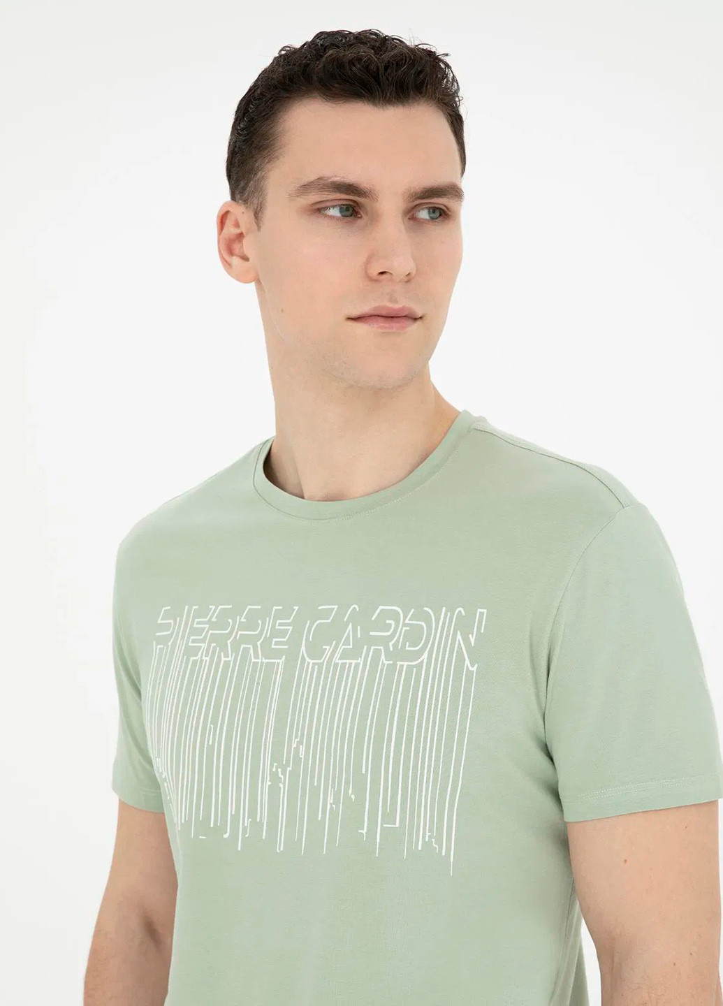 Зеленая футболка Pierre Cardin