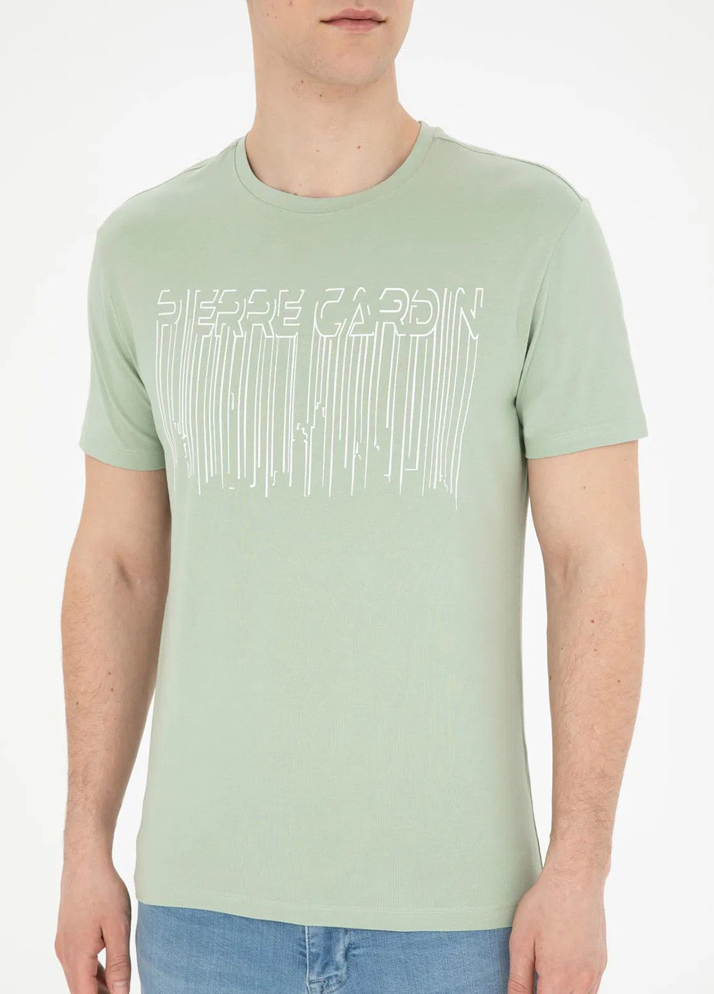 Зеленая футболка Pierre Cardin