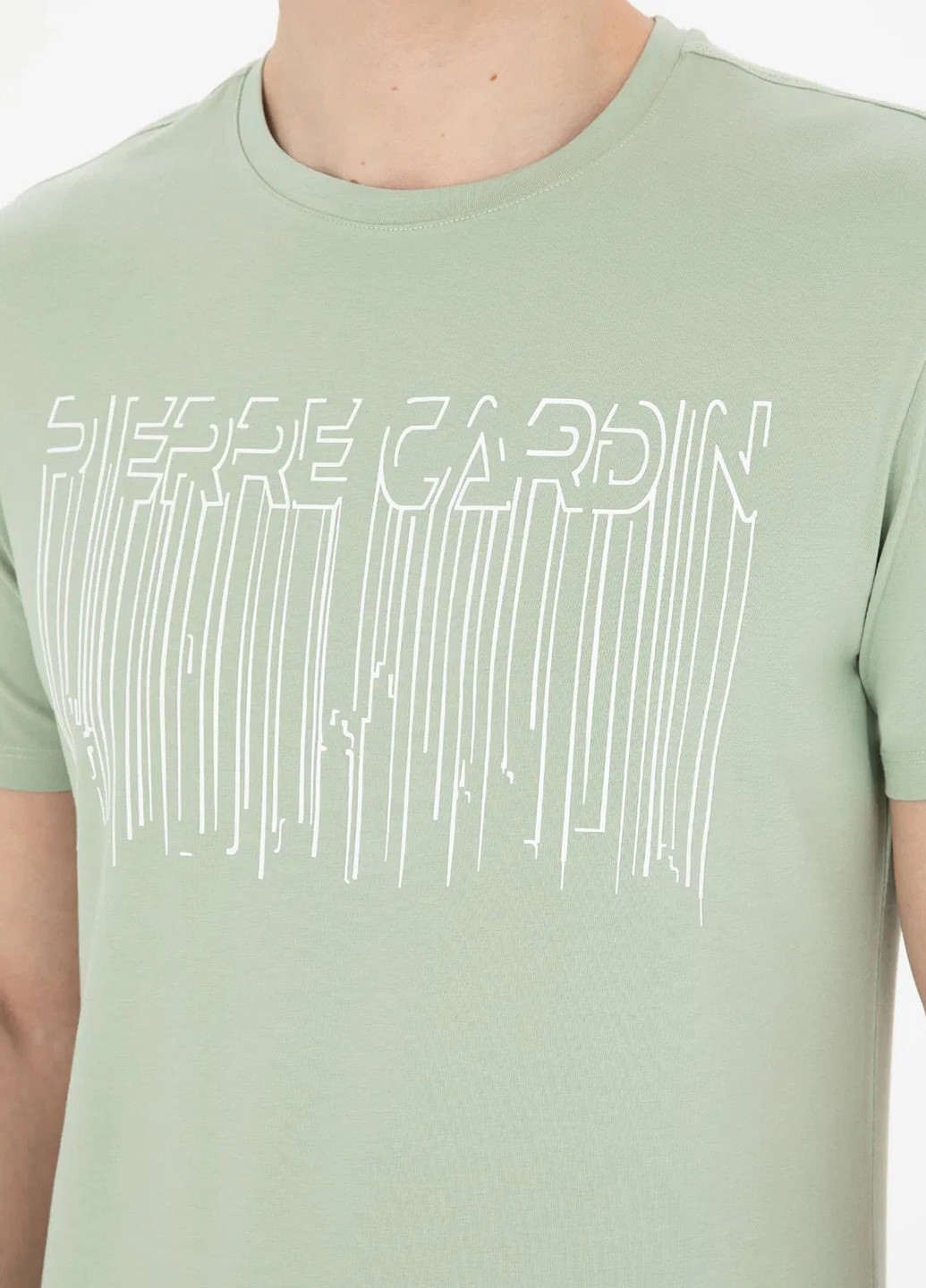 Зеленая футболка Pierre Cardin