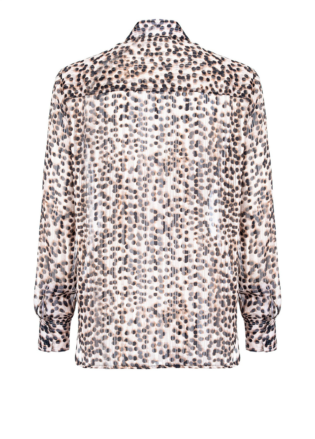 Коричневая блуза Pinko