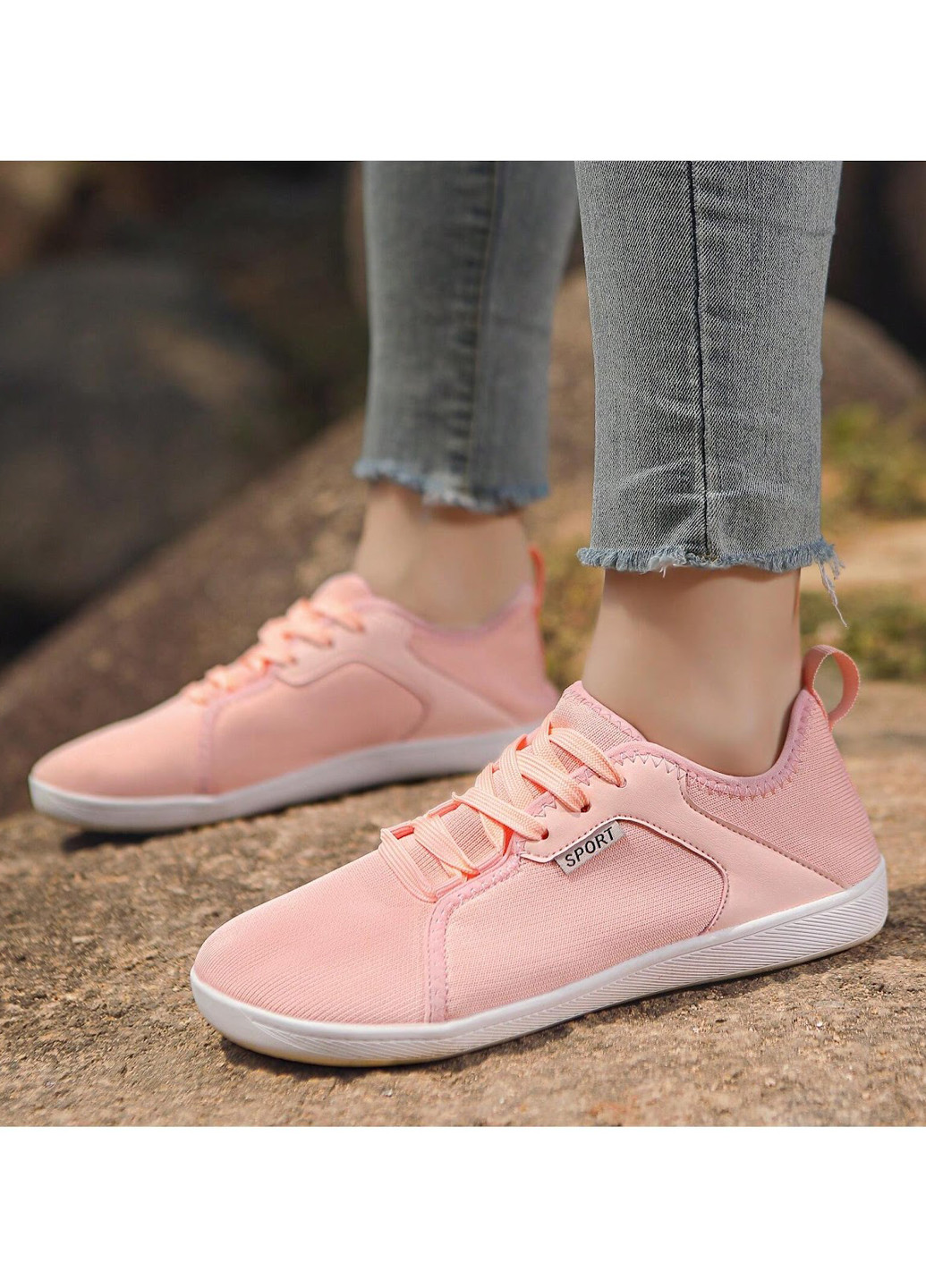 Світло-рожеві кеди SHEIN