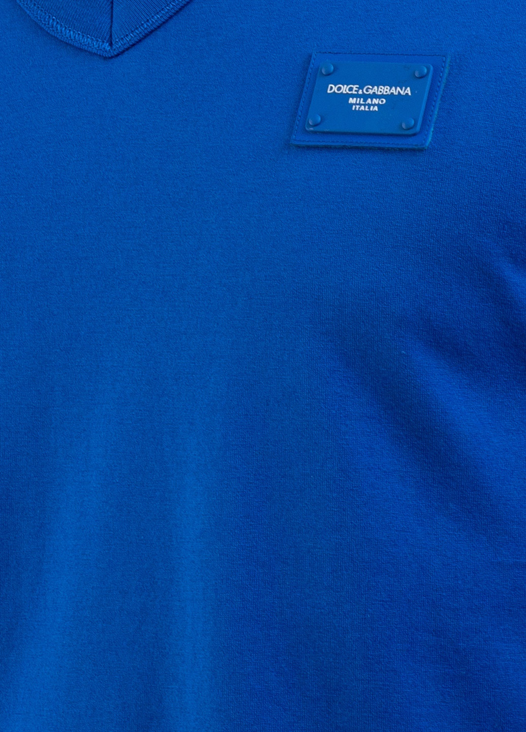 Синяя футболка DOLCE&GABBANA