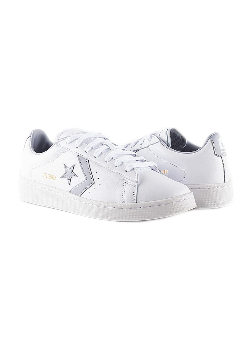 Белые всесезонные кеды pro leather ox Converse