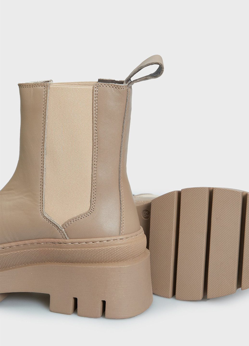 Зимние ботинки челси Replay с логотипом, на тракторной подошве