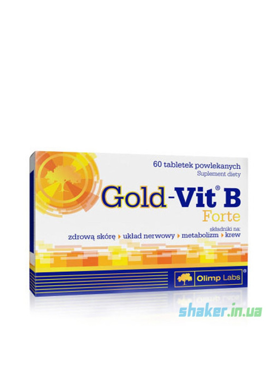 Комплекс витаминов группы Б Gold - Vit B forte (60 таб) Olimp (255409198)
