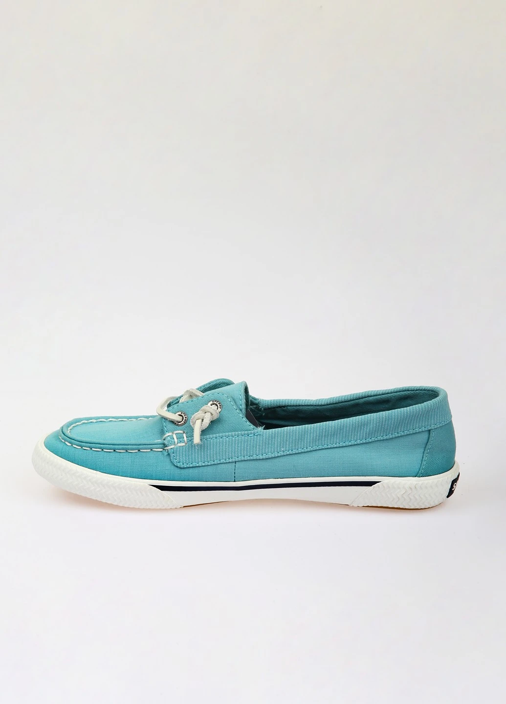 Голубые мокасины Sperry