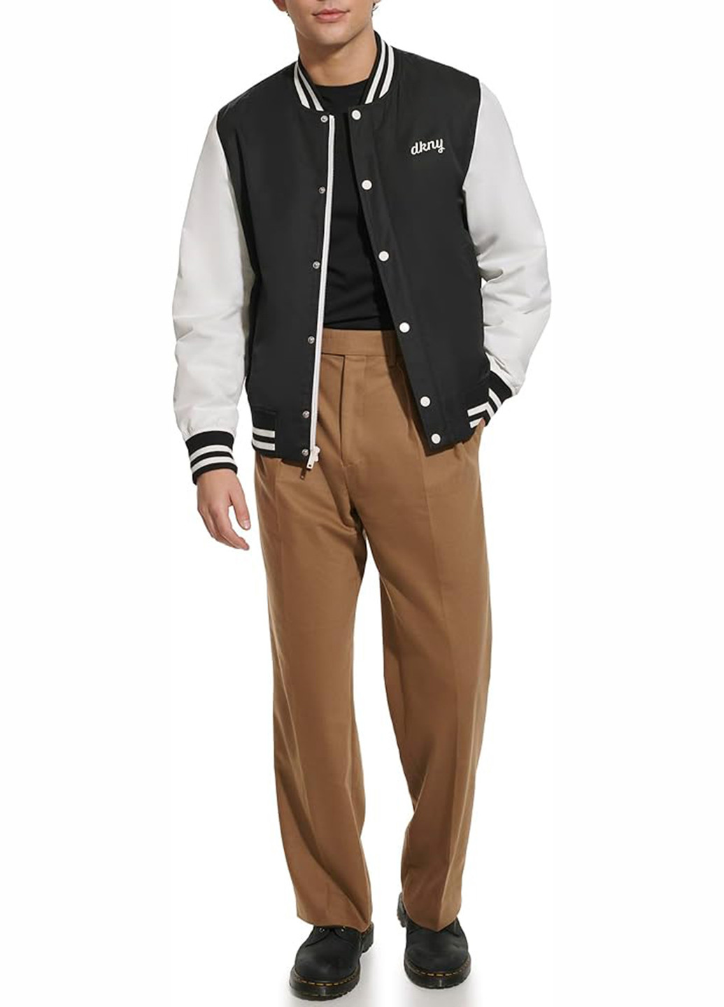Бомбер DKNY бейсбольный на кнопках (307259506)